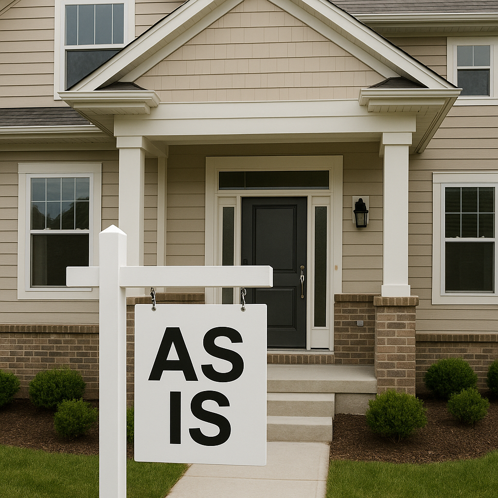 As-Is Home Sales